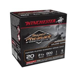 Winchester Super Pheasant Diamond Grade Load 20 ga. 2.75 in. 5 Shot 25 rd.