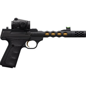 BRO BUCK MARK VIS BLK/GLD UFX 22LR MB
