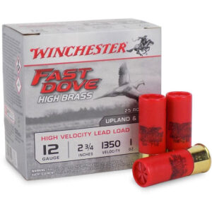 Winchester Fast Dove Shotgun Ammo 12 ga. 2.75 in. 7.5 Shot 25 rd.