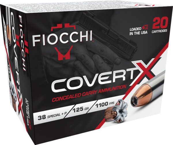 FIO 38CCWA    COVERT X    38SPL  125GR JHP   20/10