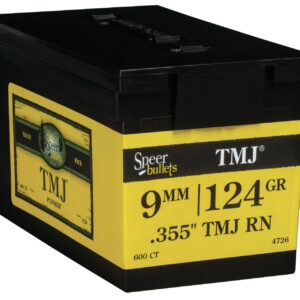 SPEER SP .355 124GR TMJ VALPK 600/BX