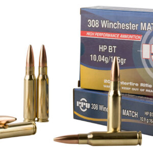 PRIVI 308 WIN HP BT MATCH 168GR 20 RDS