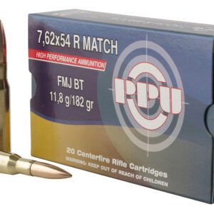 PRIVI 7.62X54R MATCH FMJ 182GR 20 RDS
