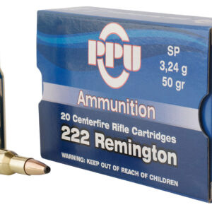 PRIVI 222 REMINGTON SP 50GR 20 RDS