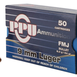 PRIVI 9mm LUGER FMJ 124 gr 50BX