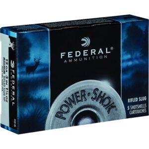 Federal Power-Shok Load 12 Gauge 3 in. 1 1/4 oz. Slug Shot 5 rd.