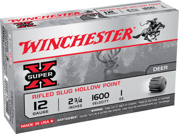 SUP.X RIFLED SLUGS 20GA 2 3/4" 3/4OZ 1600 FPS 15PK