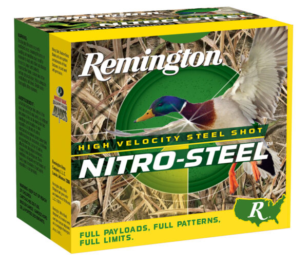 REMINGTON NITRO-STEEL HIGH VELOCITY MAGNUM 12GA 3" 1-1/4OZ BB AMMO 25RD