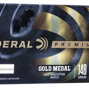 FEDERAL 38 SPECIAL 148GR LEAD WADCUTTER MATCH AMMO 50RD