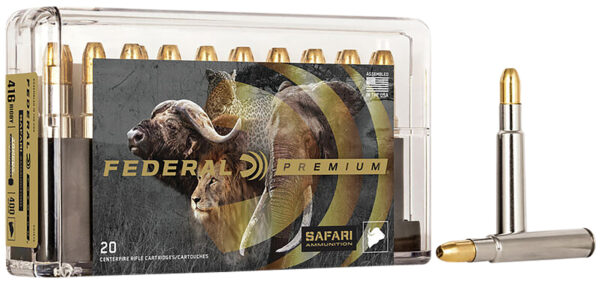 FEDERAL 416 RIGBY 400GR TROPHY SLEDGEHAMMER AMMO 20RD