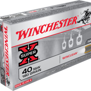 WINCLEAN 40S&W 180GR BRASS ENCLS. 50RD