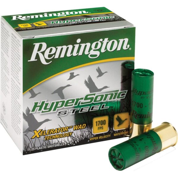 Remington HyperSonic Steel Loads 12 ga. 3 in. 1 1/4 oz. 4 Shot 25 rd.