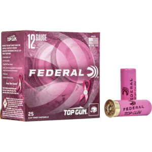 Federal Top Gun Pink Edition Load 12 Gauge 2.75 in. 1 1/8 oz. 8 Shot 25 rd.
