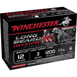 Winchester Long Beard XR Shot-Lok Load 12 ga. 3 in. 1 3/4 oz. 6 Shot 10 rd.