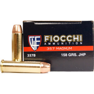 Fiocchi Shooting Dynamics Pistol Ammo 357 Mag 158 gr. Semi-Jacketed HP 50 rd.