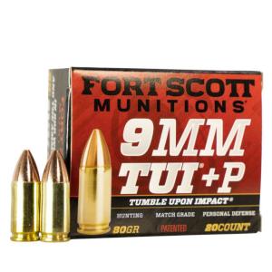 FORT SCOTT 9MM+P TUI 80GR