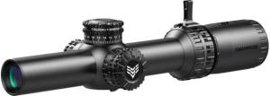 Swampfox Arrowhead Series 1-6X24 SFP IR Red MIL 30mm Tube Riflescope