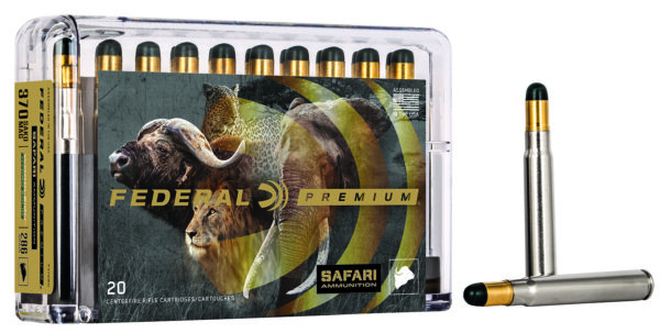 FEDERAL 370 SAK0 MAG 286GR WOODLEIGH HYDRO AMMO 20RD