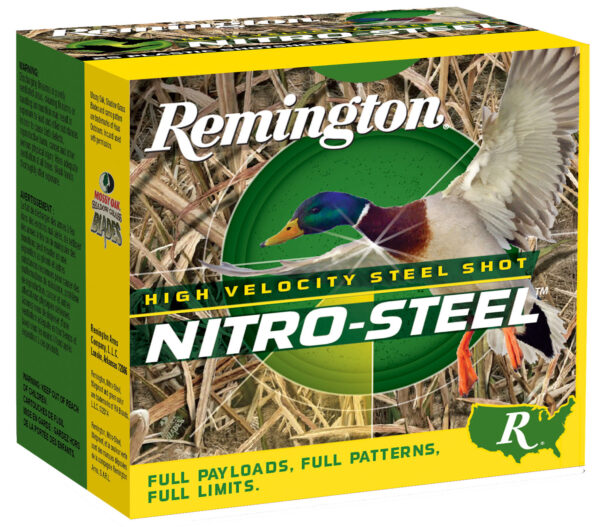 REMINGTON NITRO-STEEL HIGH VELOCITY MAGNUM 10GA 3-1/2" 1-1/2OZ 2 AMMO 25RD