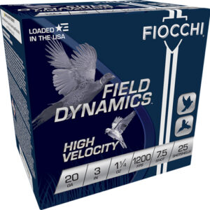FIOCCHI 20GA. 3" 1200FPS