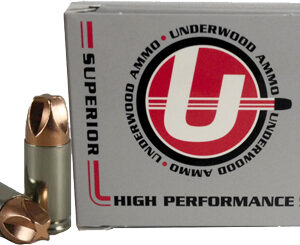 UNDERWOOD 9MM LUGER +P 90GR