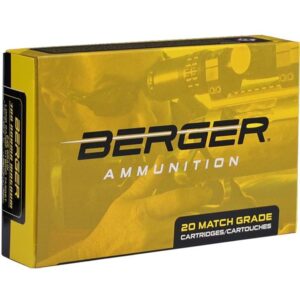 Berger 338 Norma Magnum 300 gr Hybrid OTM Tactical 20 Rnd Ammo