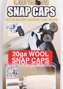 Carlson Snap Caps Fuzzy 20ga 2 Pack