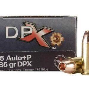 DPX 45 ACP+P 185 GR. 20 RD.