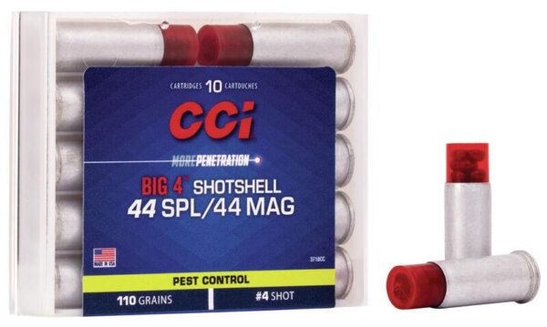 CCI 44SPL/MAG #4 SHOTSHELL10/200