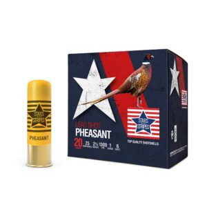 PHEASANT LOADS 20ga 2 3/4'' 1oz. #6 SHOT 1300FPS 25RD