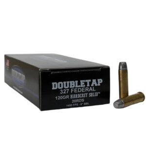 Double Tap 327 Fed Mag 120gr Hardcast Solid WFNGC 20rds Ammunition