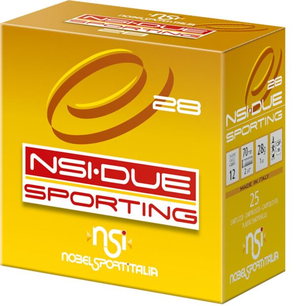 NSI Due Sporting 5% Antimony 12 ga 2 3/4" 1 Oz #7 ½ Shot 1315 fps 25/rds