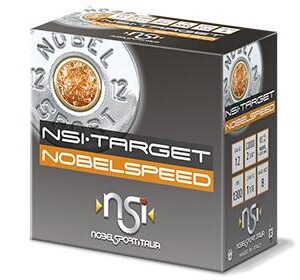 NSI Target Nobel Speed 12 gauge 2 3/4" 1 Oz. #8 Shot # 1300 fps 25/rds