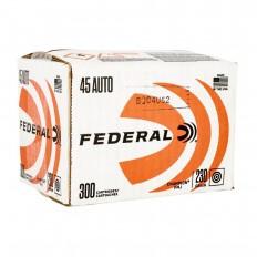 FEDERAL 45 AUTO 230GR FMJ CHAMPION LOOSE PACK AMMO 300RD