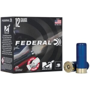 FEDERAL MASTER CLASS 12GA 2 3/4'' 1 1/8OZ 1235 FPS HDCP 7.5 SHOT AMMO 25RD