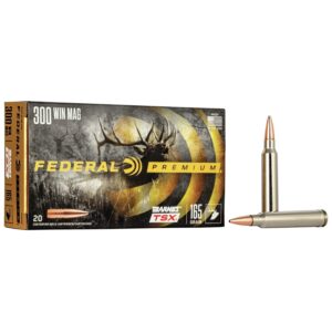 FEDERAL 300 WIN MAG 165GR BARNES TSX AMMO 20RD