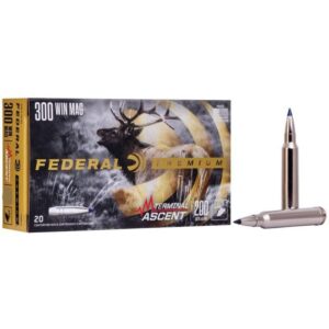 FEDERAL 300 WIN MAG 175GR TERMINAL ASCENT AMMO 20RD
