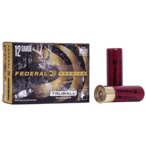 FEDERAL PREMIUM VITAL-SHOK RIFLED SLUGS 12GA 3"MAX 1OZ TRUBALL HP 5RD