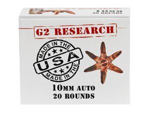 G2R CIVIC DUTY 10MM 122GR 20/25