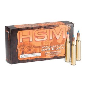 HSM Varmint 220 Swift 50 gr BlitzKing 20 Rounds Ammo