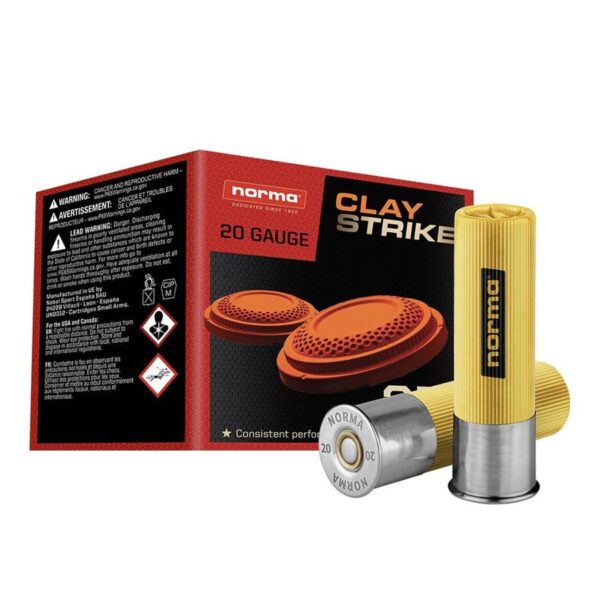 CLAYSTRIKE 20ga 2.75'' #8 shot 7/8oz 1250 fps 25RDS AMMO