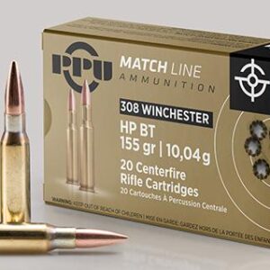PRVI .308 WIN. 155GR MATCH HPBT 20RD