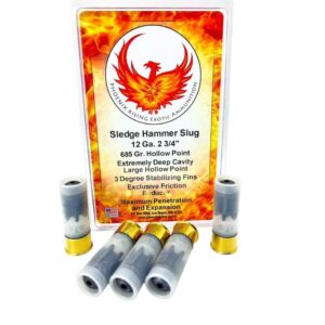 12 GA Phoenix Rising Sledge Hammer Large HP Slug