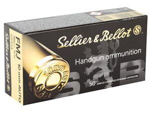 S&B 10MM 180GR FMJ 1000RD CS