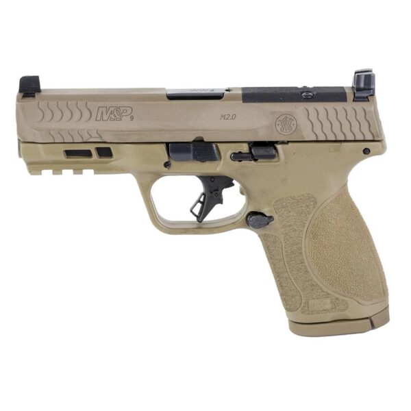 SW M&P9 M2.0 COMP OR FDE 9MM 4 NTS SF 15RD