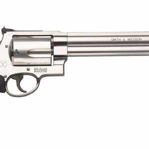 SW 500 500SW 8 3/8 SS COMPENSATOR BLK SYN GRIP
