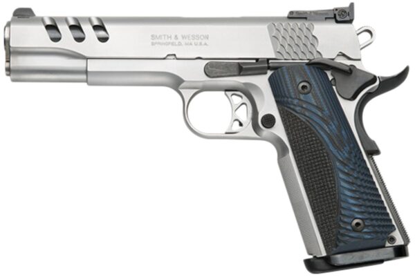 S&W PC 1911 45ACP 5" STS 8RD AS G10