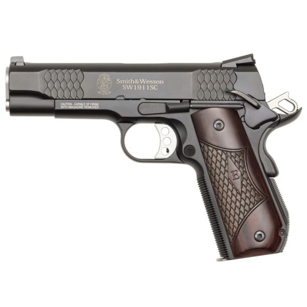 S&W 1911SC E 45ACP 8RD 4.25" SCD BLK