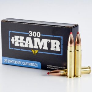300 HAM R | 135gr Hornady FTX 2400 FPS - 18in Barrel | 20/Box
