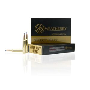 7MM WBY 160 GR SWIFT A-FRAME SELECT PLUS